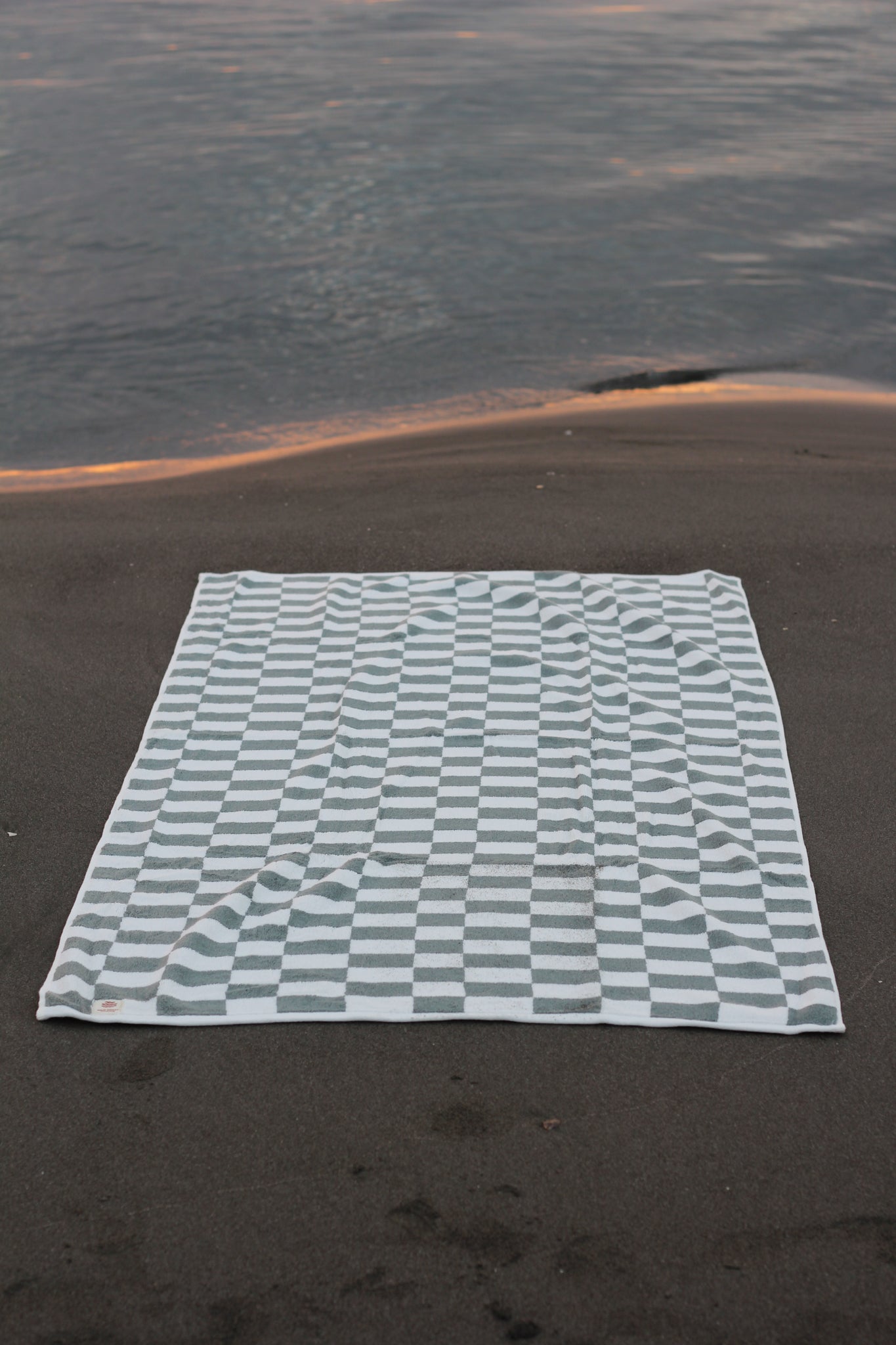 Tidal Check Beach Towel