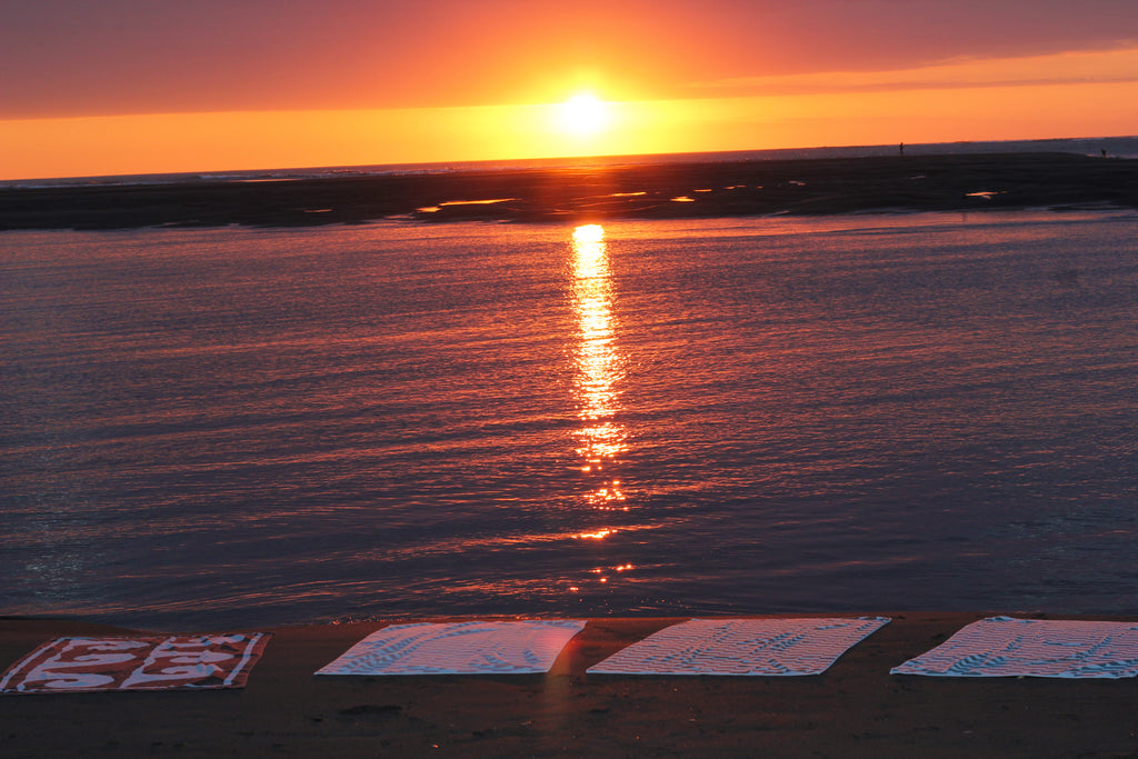 Tidal Check Beach Towel