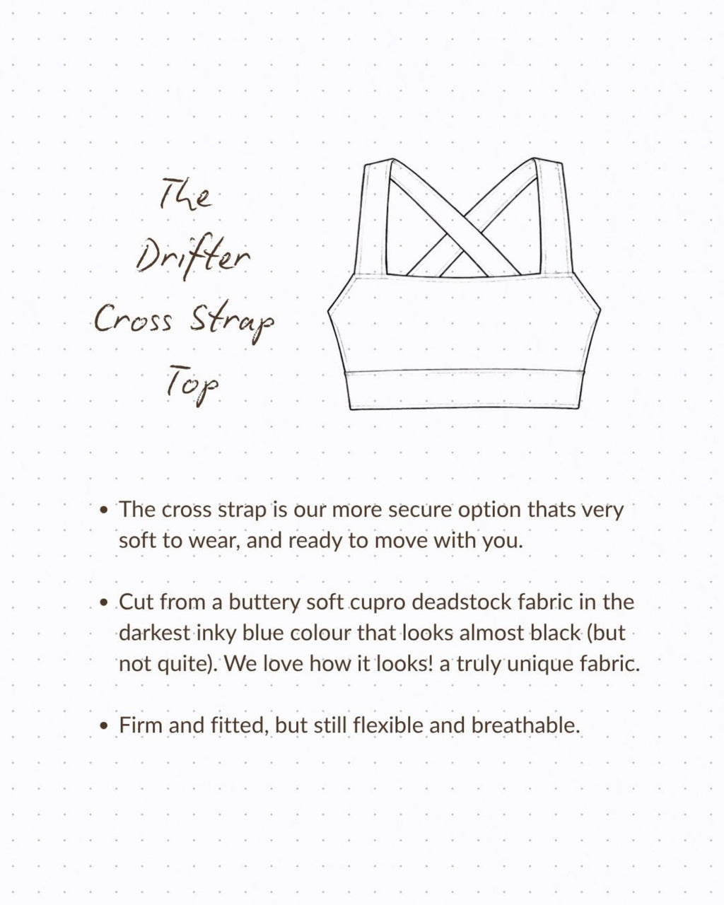 Drifter Cross Strap Top
