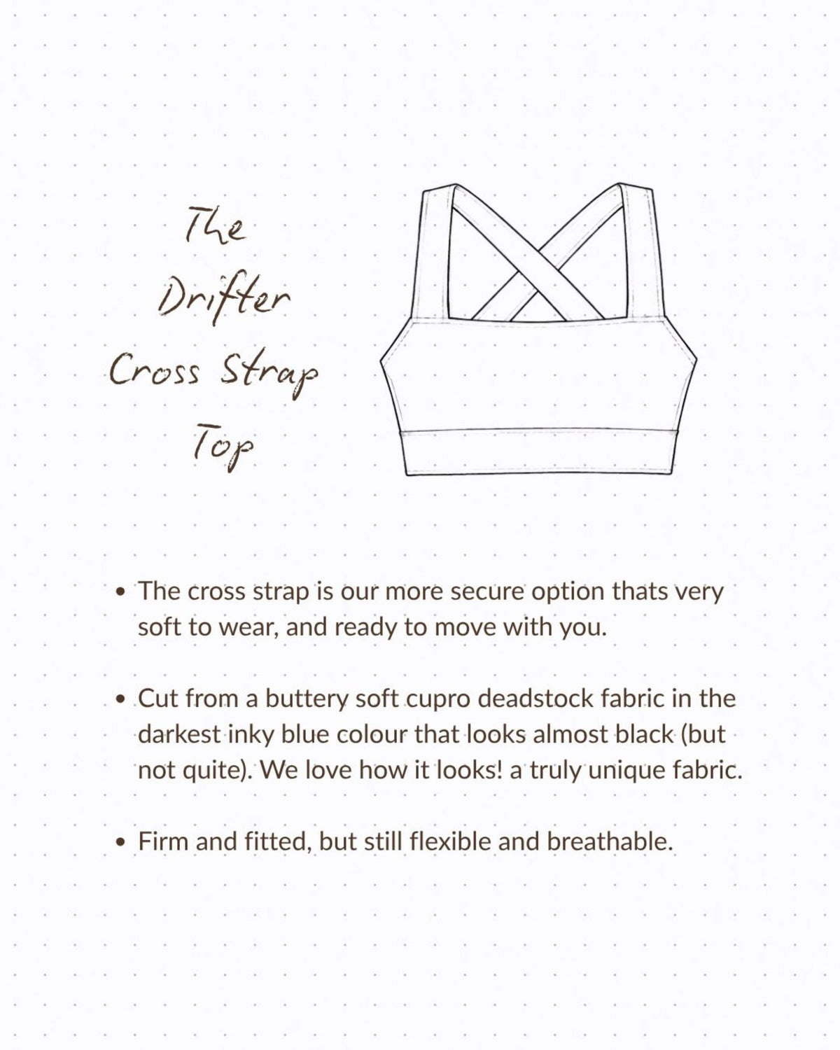Drifter Cross Strap Top