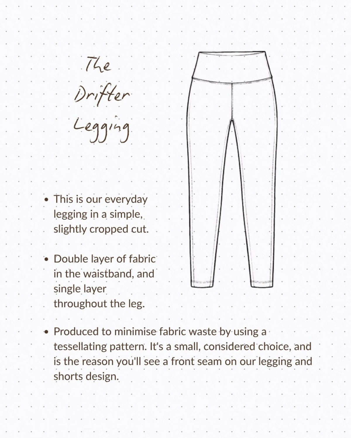 Drifter 7/8th Legging