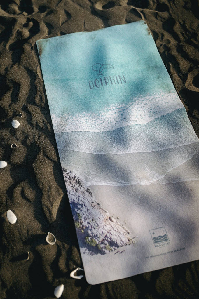 Kids Yoga Mat - Dolphin - Mount Maunganui