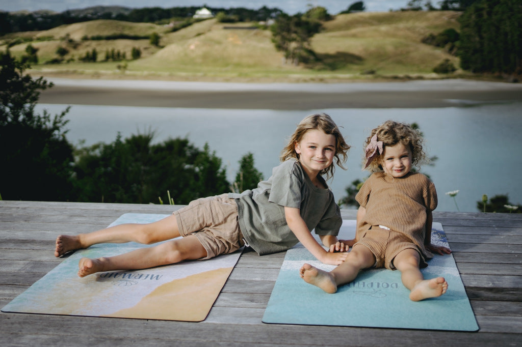 Kids Yoga Mat - Dolphin - Mount Maunganui
