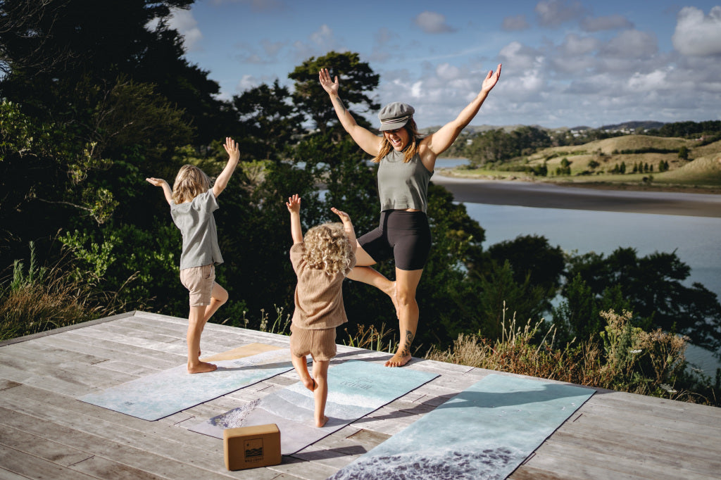 Kids Yoga Mat - Dolphin - Mount Maunganui