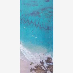Take your practice to Byron Bay with our eco-friendly yoga mat. Featuring aerial views of "The Pass," it’s perfect for yoga, pilates, and more.