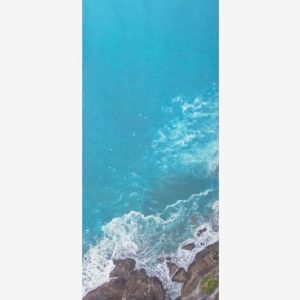 Channel Piha’s wild beauty with our eco yoga mat, featuring aerial views of her iconic rocks and epic surf. Eco-friendly, extra grip, plus a carry strap.