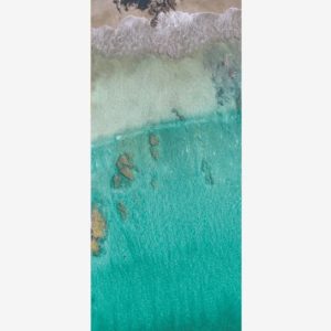 Experience the luxury of sinking into our 5mm-thick Waiheke yoga mat. Featuring stunning photography of Little Oneroa beach. Includes carry strap.